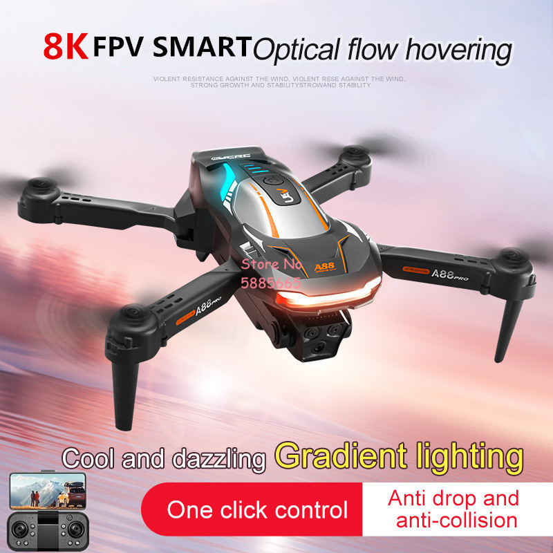 Kids Toys Drone - 8K 항공 촬영 광학 흐름 위치