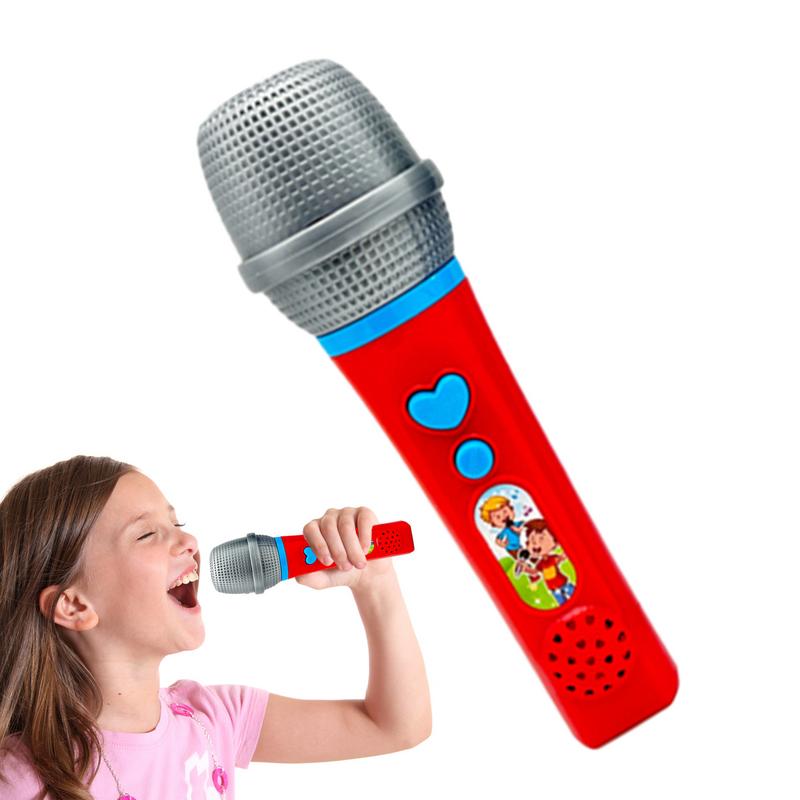 Kids Microphone Karaoke - 어린이용 휴대용 노래방 마이크 장난감, 재미있는