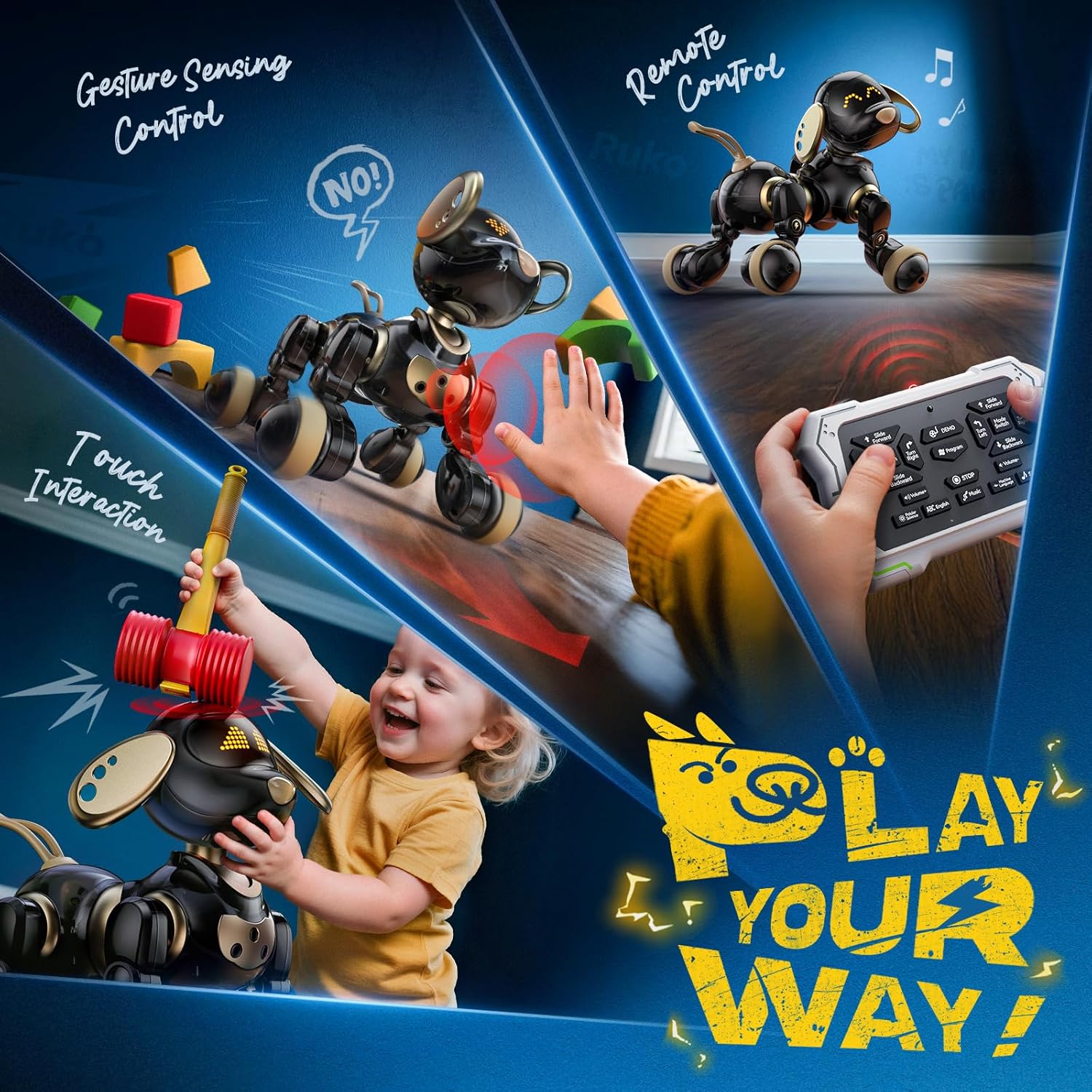 Kid Toys And More - 스마트 2.4G AI 로봇 강아지 장난감