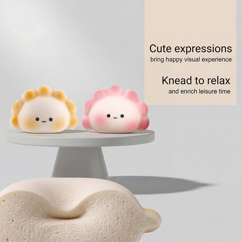 귀여운 만두 모양 스퀴시 슬로우 라이징 피젯 센서리 토 - Kids Toys Dumplings 리뷰 및 가격
