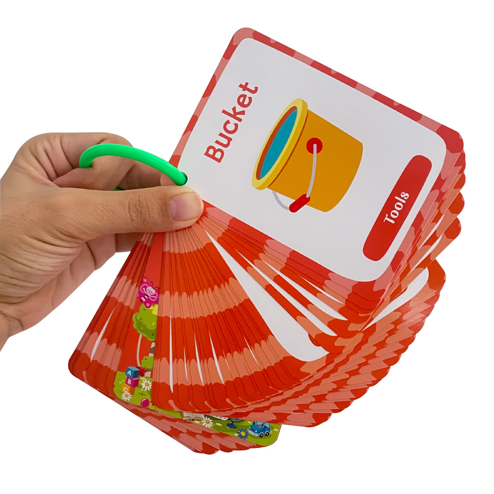 어린이를 위한 일상용품 영어 플래시카드, 홈스쿨 양면  - Educational Flash Card 리뷰 및 가격