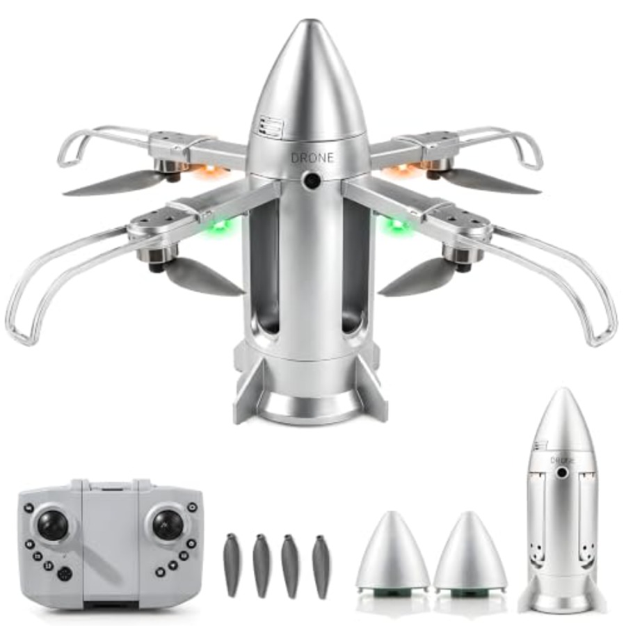어린이용 야외 RC 로켓 드론: 미스트 스프레이 기능이 - Kids Toys Drone 리뷰 및 가격
