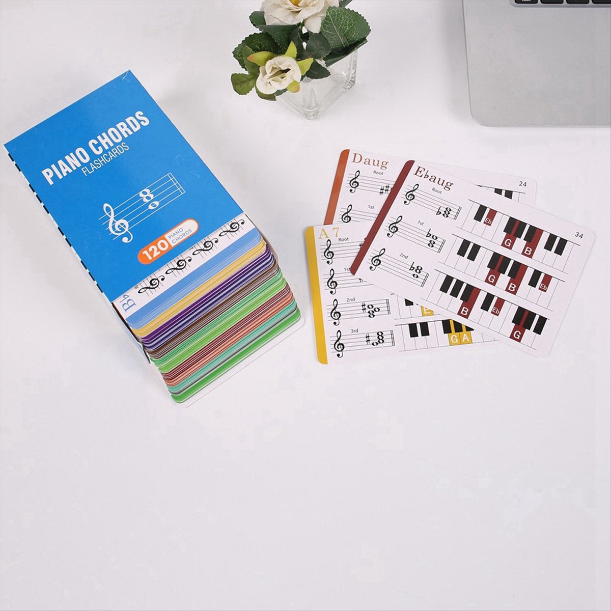 ABST 피아노 코드 피아노 코드 차트 플래시 카드 1 - Educational Flash Card 리뷰 및 가격