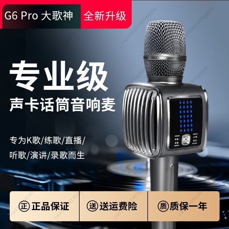 G6 Pro 가라오케 마이크 무선 마이크로폰 성인/아동 - Kids Microphone Karaoke 리뷰 및 가격