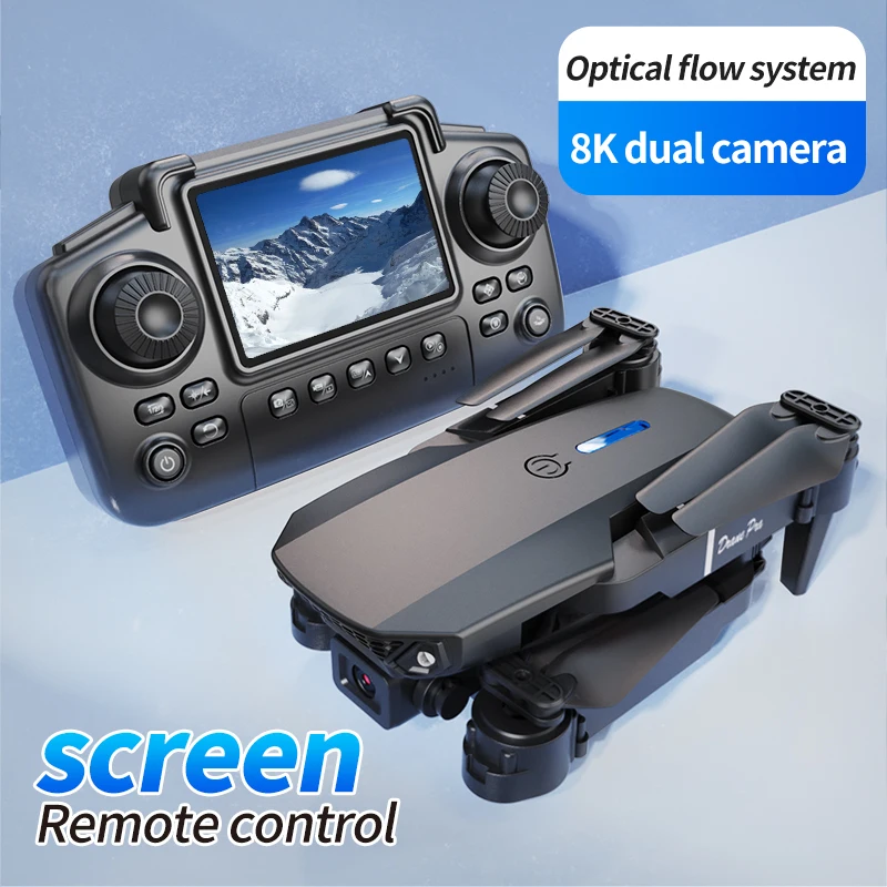 전문 E88 프로 드론 스크린 8K HD 카메라 WiF - Kids Toys Drone 리뷰 및 가격