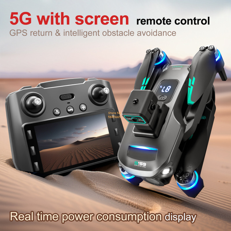 8K 듀얼 카메라 5G WIFI FPV 원격 제어 Qu - Kids Toys Drone 리뷰 및 가격