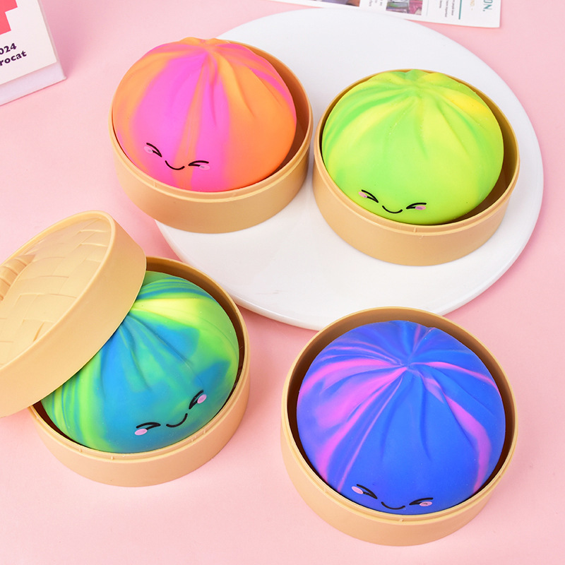 레인보우 덤플링 스퀴시 스트레스볼 피젯 센서리 토이 시 - Kids Toys Dumplings 리뷰 및 가격