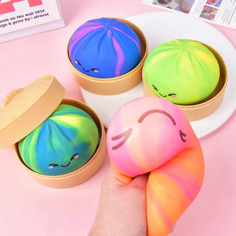 레인보우 덤플링 스퀴시 스트레스볼 피젯 센서리 토이 시 - Kids Toys Dumplings 리뷰 및 가격