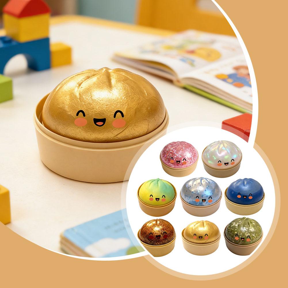 재미있는 스마일 스트레스 해소 볼, 느린 상승 속도의  - Kids Toys Dumplings 리뷰 및 가격