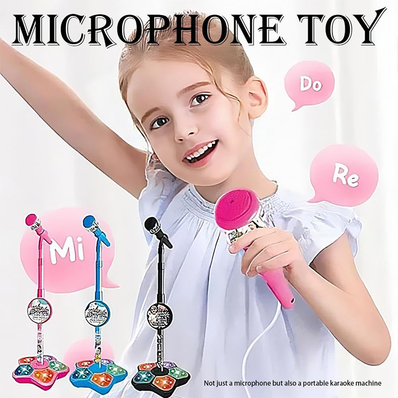 스탠드가 있는 일반 어린이용 마이크 소녀용 어린이 노래 - Kids Microphone Karaoke 리뷰 및 가격