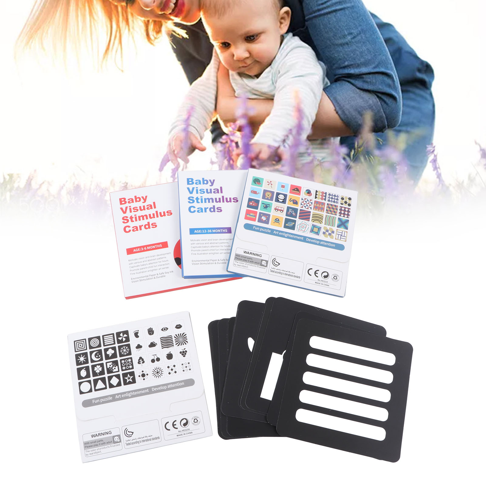 ZK40 고대비 아기 플래시 카드, 시각적 자극 플래시 - Educational Flash Card 리뷰 및 가격