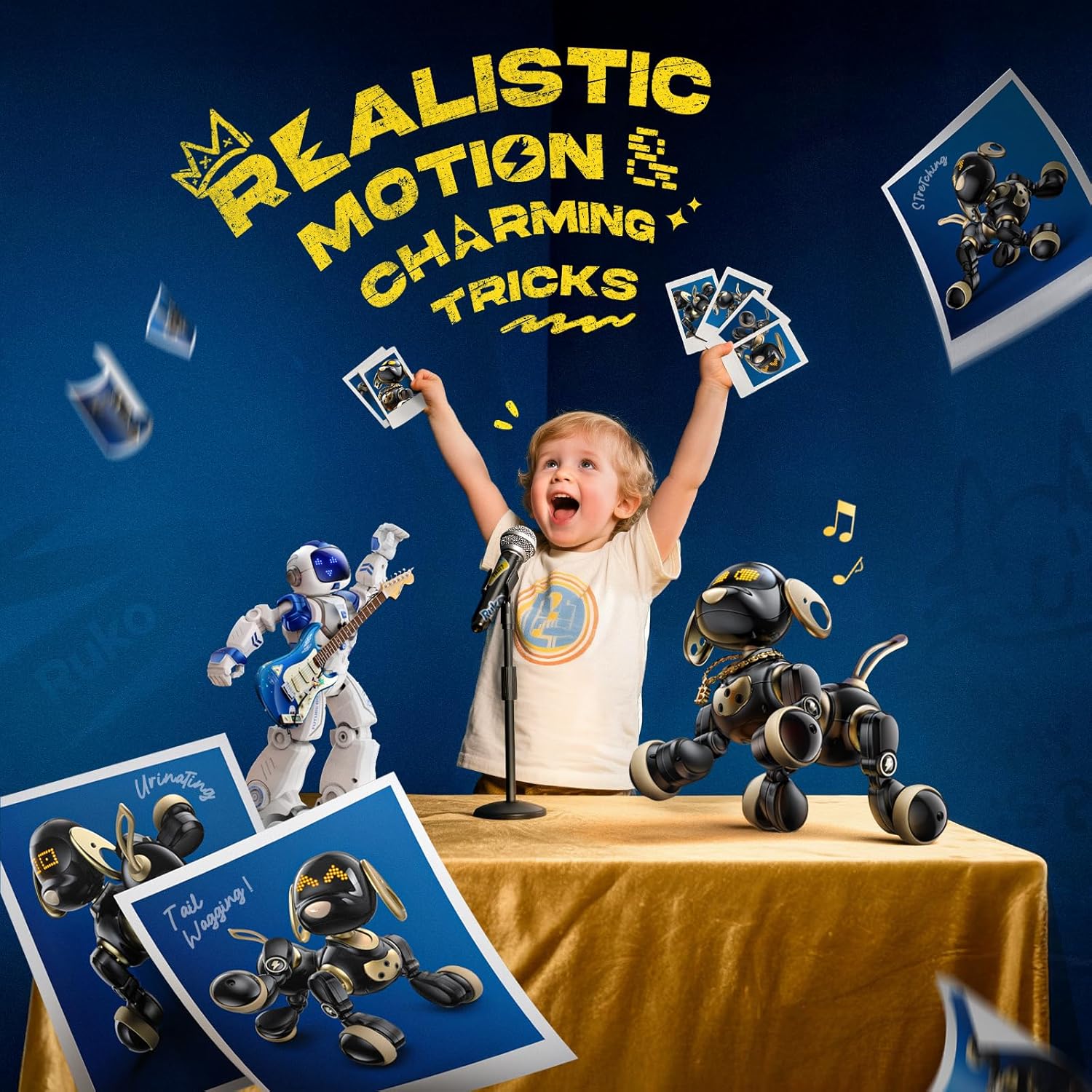 스마트 2.4G AI 로봇 강아지 장난감 지능형 인터랙 - Kid Toys And More 리뷰 및 가격