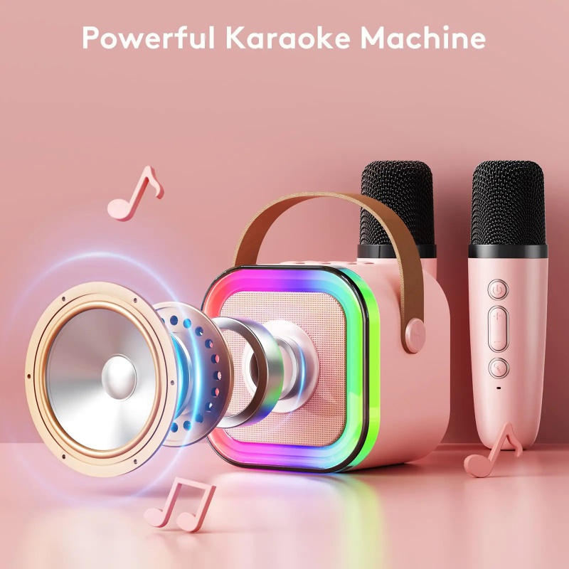 K12 무선 가라오케 기계, 휴대용 미니 마이크, 블루 - Kids Microphone Karaoke 리뷰 및 가격