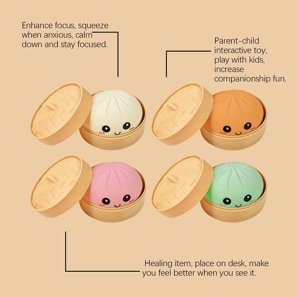 새로운 만두 스퀴시 블라인드 박스 부드럽고 사실적인 다 - Kids Toys Dumplings 리뷰 및 가격