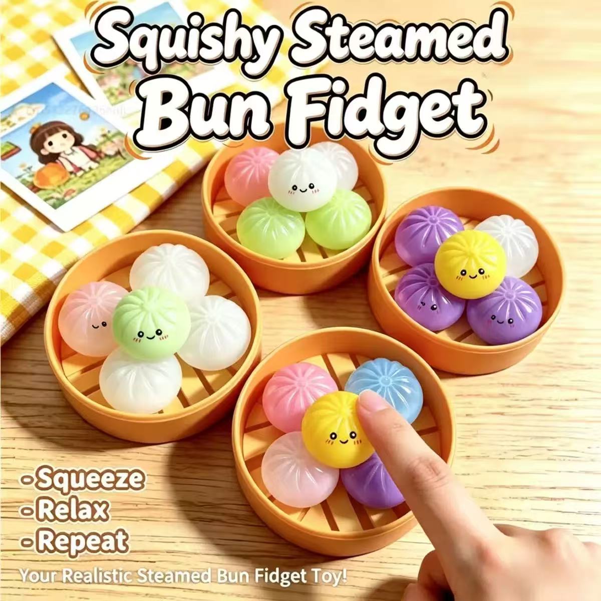 5개 미니 만두 모양 스퀴즈 장난감 세트, 부드러운 스 - Kids Toys Dumplings 리뷰 및 가격