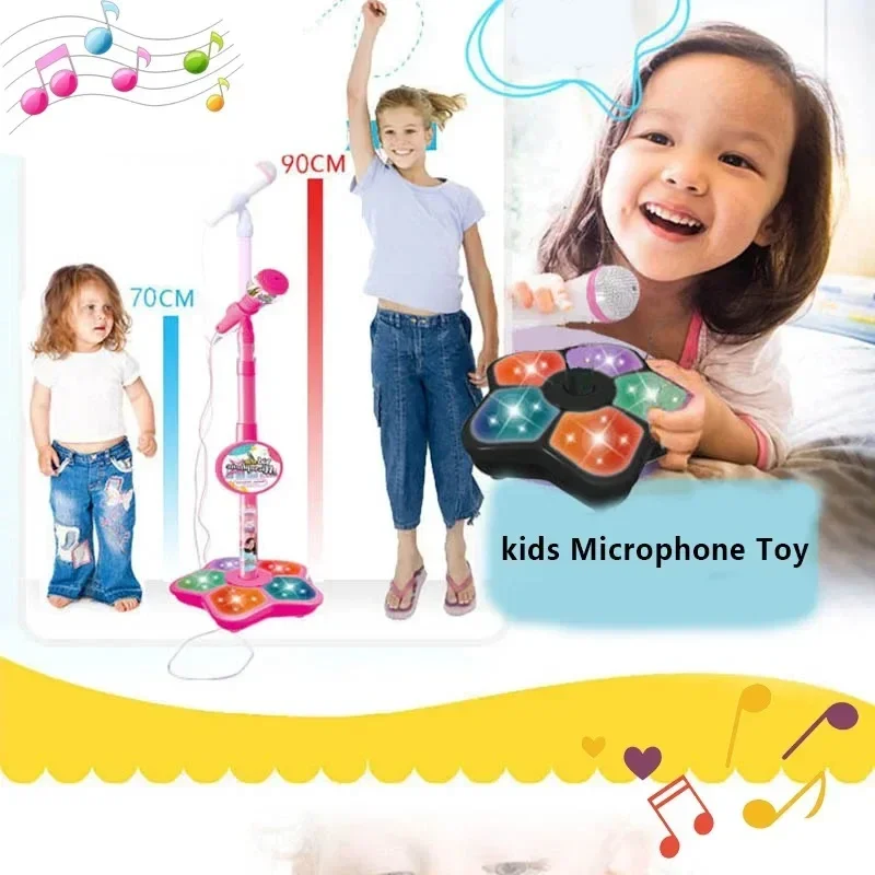 스탠드가있는 어린이 마이크 가라오케 노래 수직 마이크  - Kids Microphone Karaoke 리뷰 및 가격