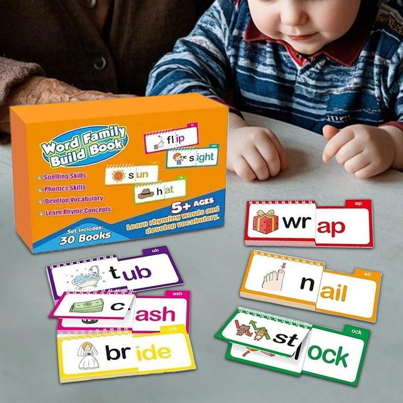 새로운 읽기 책 30권 읽고 악보조하기 책 단어 가족  - Educational Flash Card 리뷰 및 가격