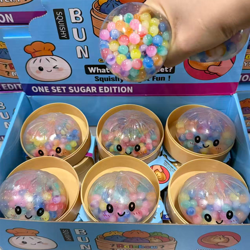 무지개 만두 모양 비즈 감각 스퀴즈 장난감, 스트레스  - Kids Toys Dumplings 리뷰 및 가격
