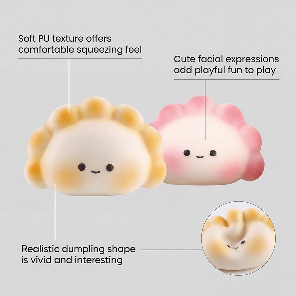 만두 모양 스트레스 해소 장난감 귀여운 소프트 슬로우  - Kids Toys Dumplings 리뷰 및 가격